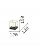 SOBREMESA LINGOTTO TL1 SMALL DE IDEAL LUX