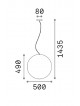 COLGANTE SOLE SP1 D50