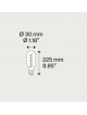 BOMBILLA TUBULAR FILAMENTO DE LODES